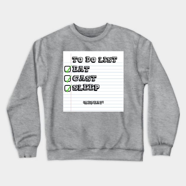 CAST TO DO LIST | Fancasting / Fan Casting Crewneck Sweatshirt by TSOL Games